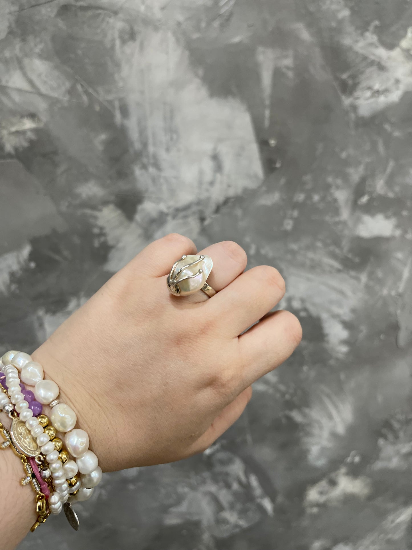 Natural Baroque Ring