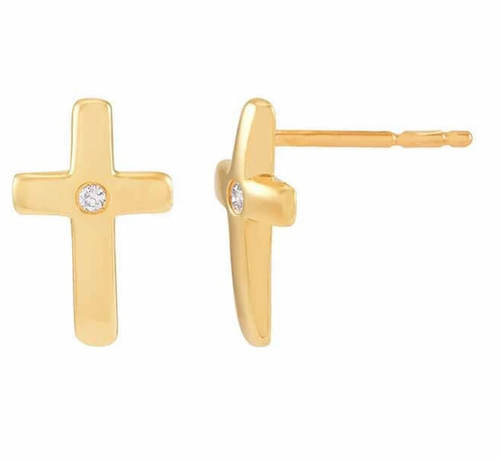 Cross Earrings