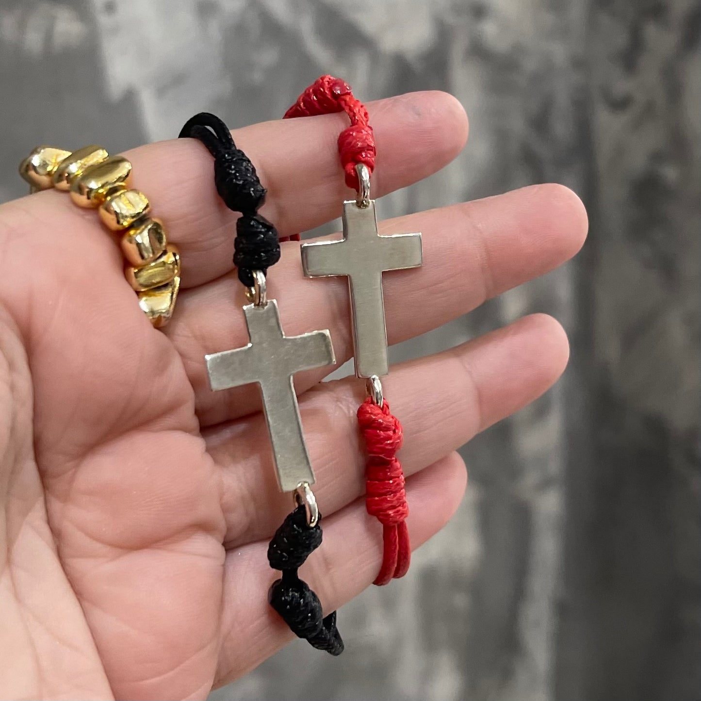 Modern Cross Bracelet