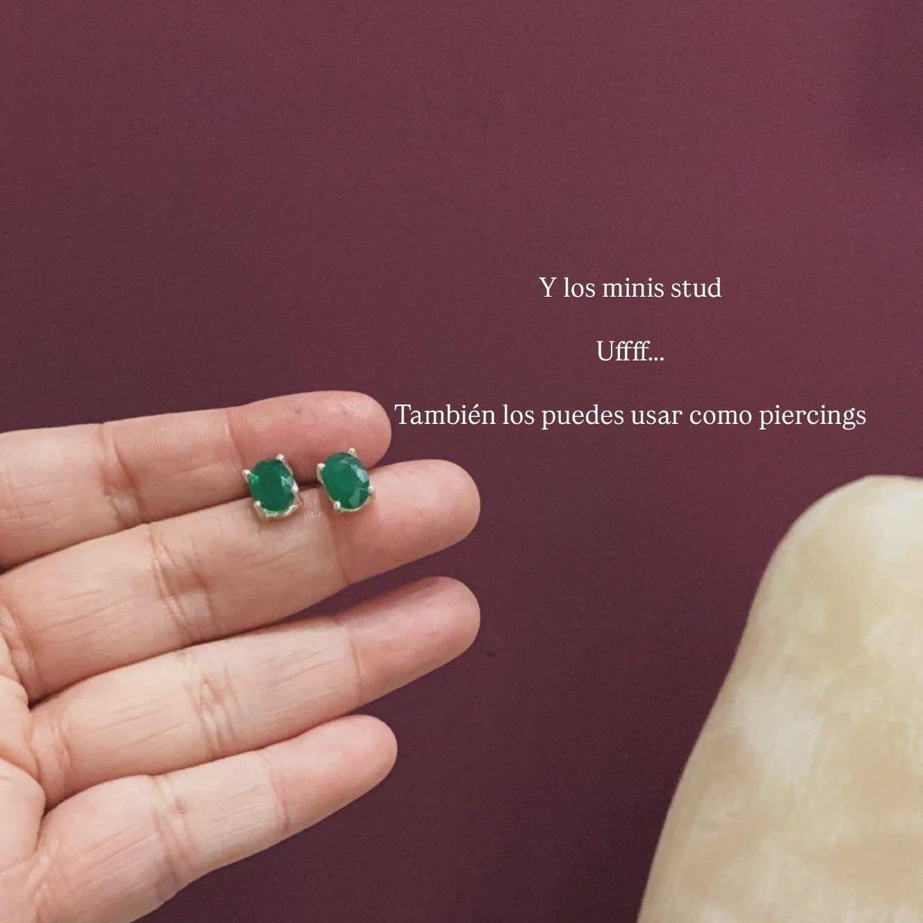 AMOR ETERNO - ARITOS STUD