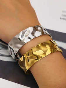 Life cuff bracelet (plateado)