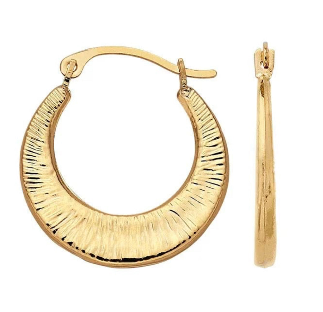 Textured Hoops