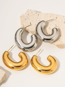 Very Bold Hoops & Earcuff (single)