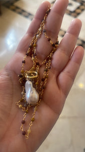Stone Necklace (doble uso)