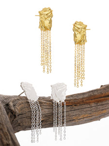 IRREGULAR Tassel Stud