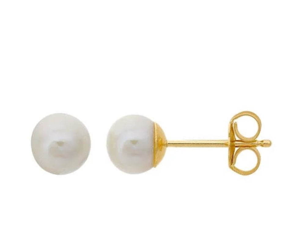 Freshwater Cultured Pearl - 14k Gold