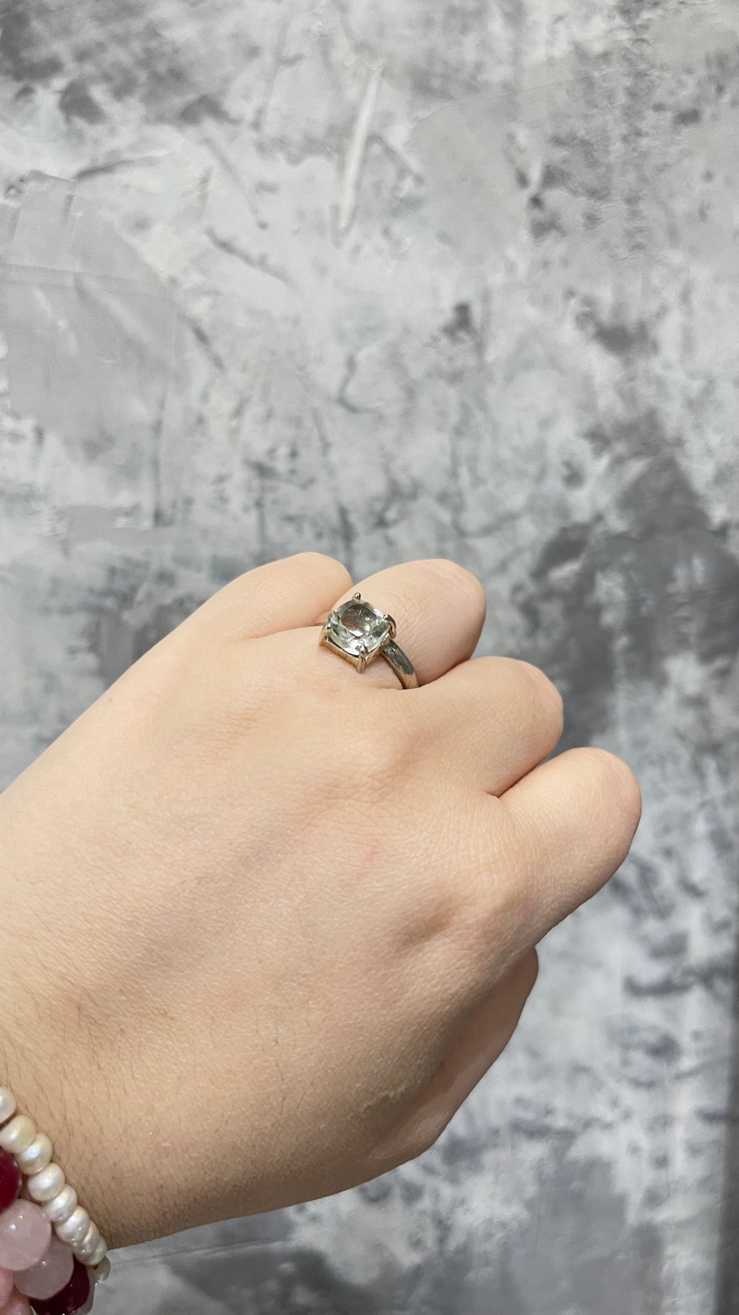 Amatista verde - talla 7