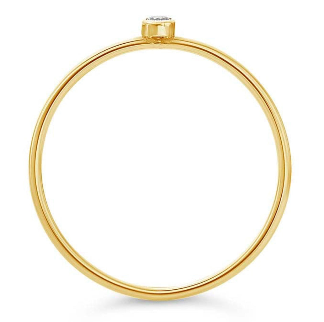 Lab Diamond Ring