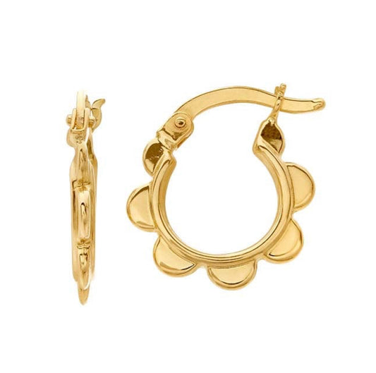 Flower Hoops
