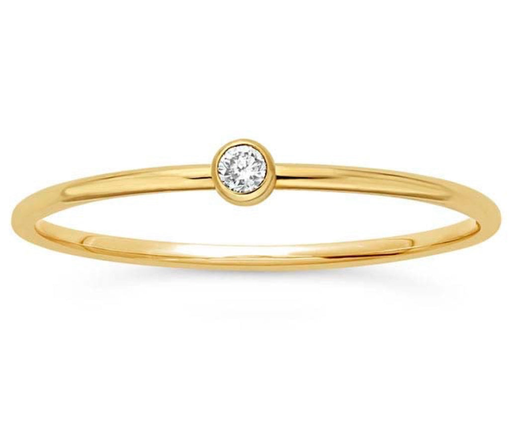Lab Diamond Ring