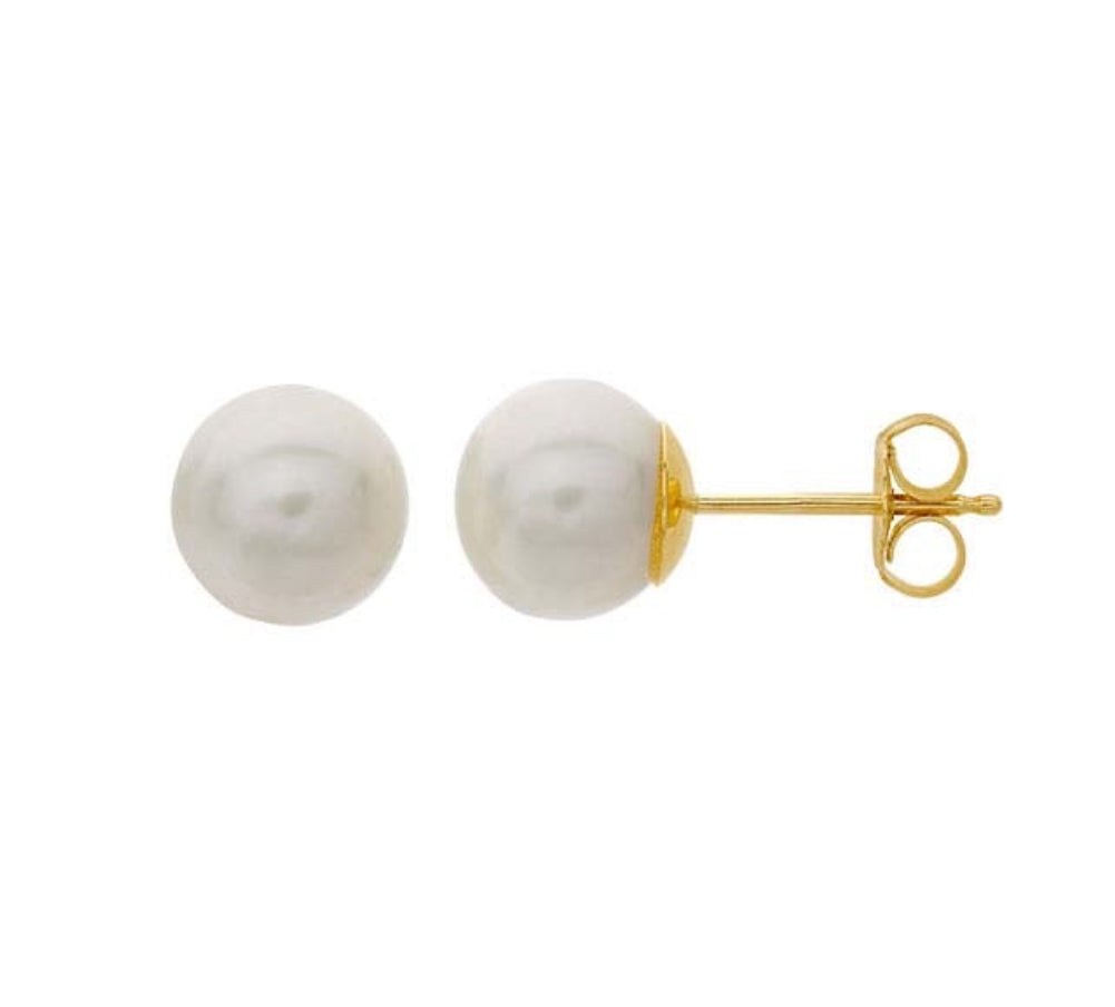 Freshwater Cultured Pearl - 14k Gold