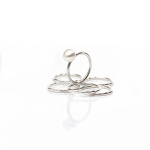 Pearl- mini rings