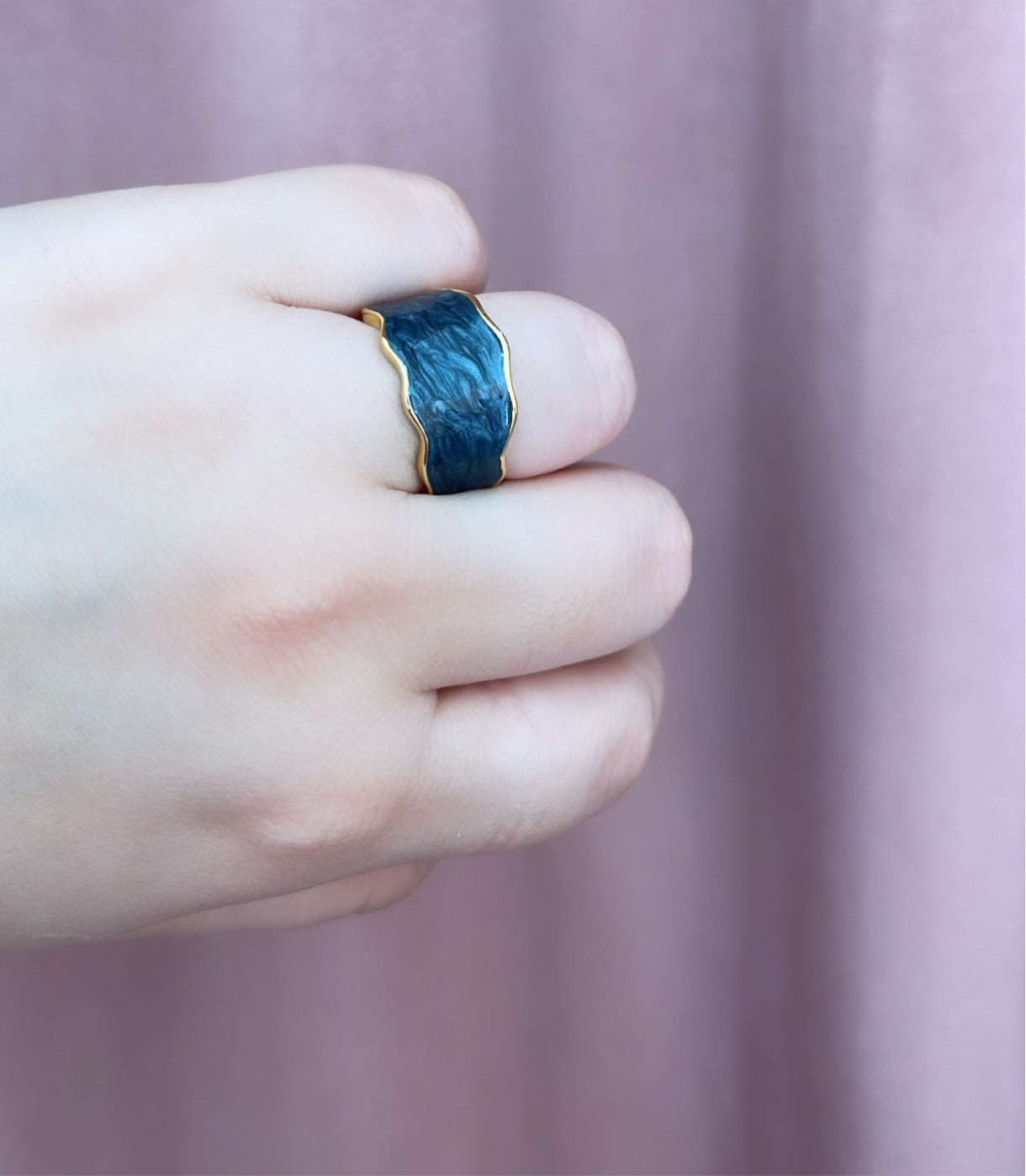 Dark Blue Enamel