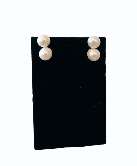 Twins (1cm cada Perla) PRE ORDER